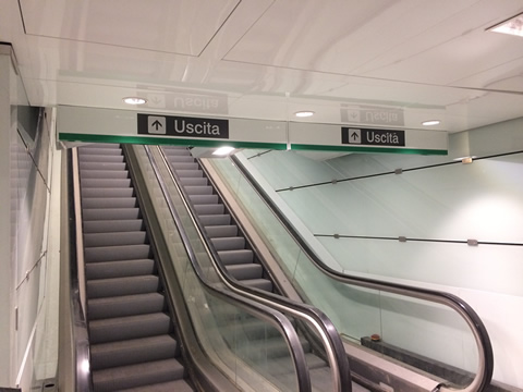 segnaletica stazione interni